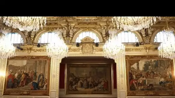 La salle des fêtes de l'Élysée, un lieu de prestige haut en couleur