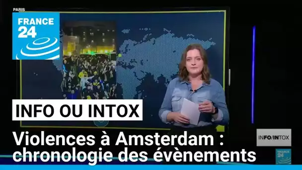 Ce que l'on sait des attaques contre des supporters du Maccabi Tel-Aviv à Amsterdam • FRANCE 24