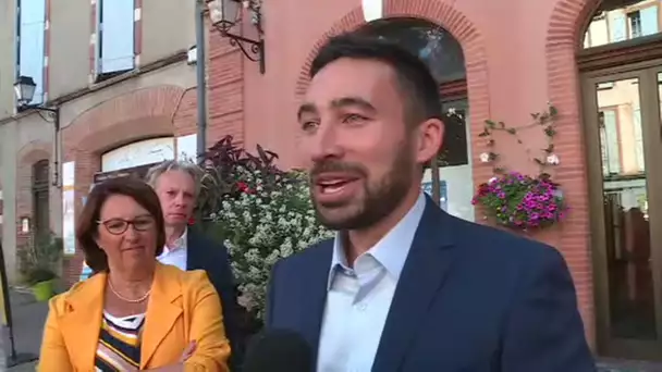 Romain Lopez du Rassemblement National officiellement élu maire de Moissac