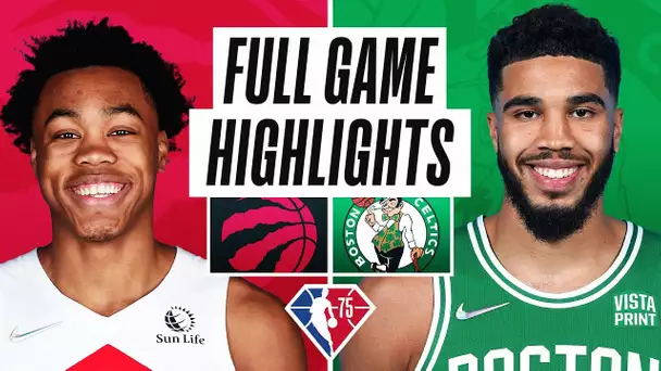 RAPTORS at CELTICS | FULL GAME HIGHLIGHTS | November 10, 2021