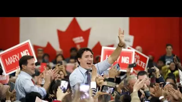 Jour d'élections législatives au Canada, Justin Trudeau en sursis