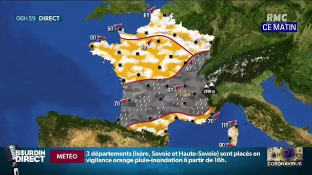 La météo du vendredi 1er mai 2020