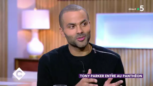 Tony Parker entre au Panthéon - C à Vous - 18/11/2019