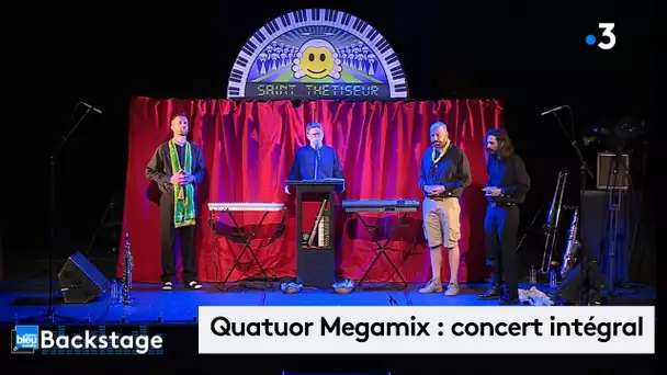 Quatuor Megamix : concert intégral en live pour Backstage au Nouvel Atrium