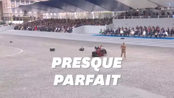 Le défilé du 14 juillet était parfait, sauf pour ce robot