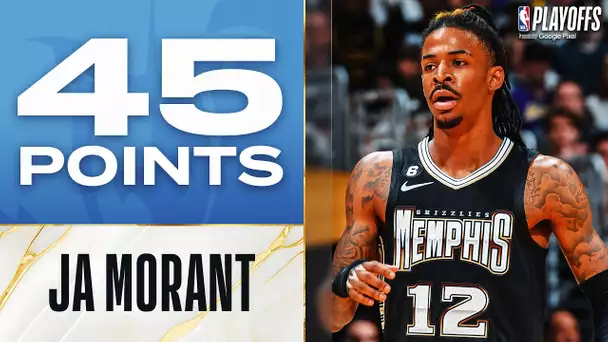 Ja Morant Drops 45 Points In Game 3 vs Lakers! | April 22, 2023