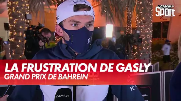 La frustration de Gasly après le Grand Prix de Bahreïn