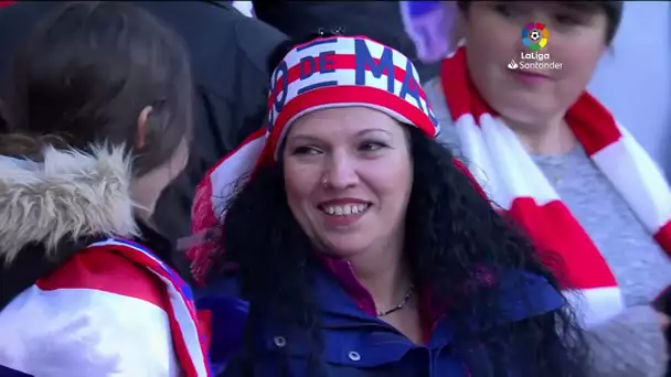 Calentamiento Atlético de Madrid vs R. Valladolid CF