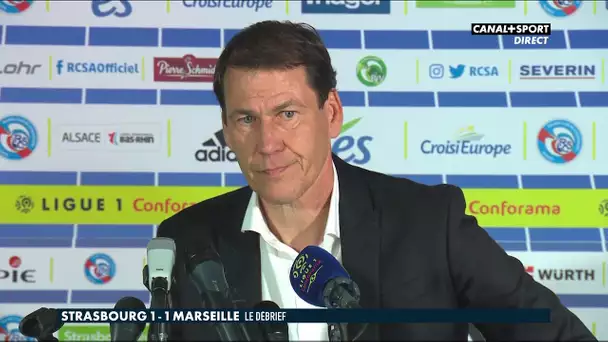 La réaction de Rudi Garcia après Strasbourg / Marseille