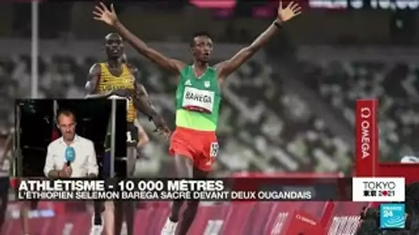 Tokyo 2021 : L'Ethiopien Selemon Barega champion olympique du 10 000m • FRANCE 24