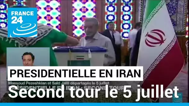 Présidentielle en Iran : Masoud Pezeshkian et Saïd Jalili qualifiés second tour • FRANCE 24