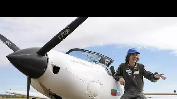 Un pilote adolescent en passe d'établir un record du monde de vol en solo autour du monde