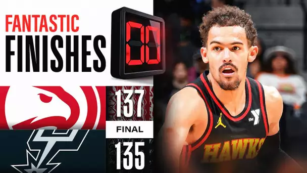 Final 4:00 CLOSE ENDING Hawks vs Spurs 👀 | November 30, 2023