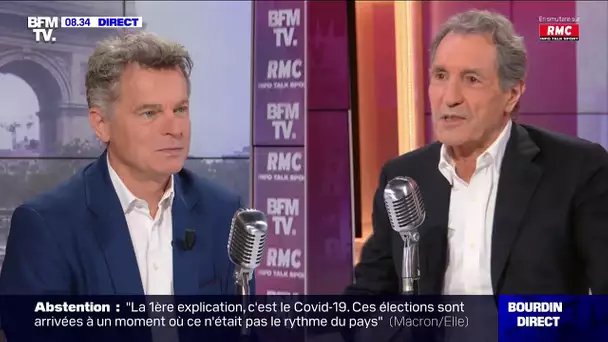 Fabien Roussel face à Jean-Jacques Bourdin sur RMC et BFMTV