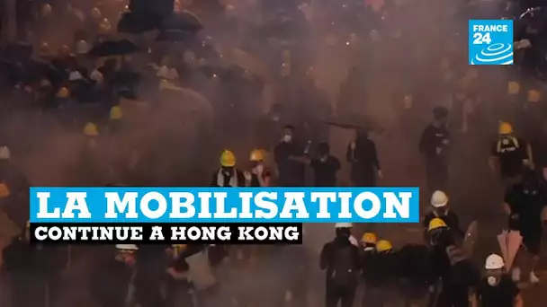 Les manifestants anti-gouvernement réprimés à Hong Kong