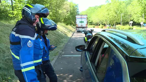 Contrôles routiers en Côte-d'Or pour le week-end de la Pentecôte