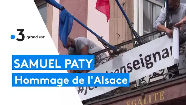 Samuel Paty : hommage de l'Alsace