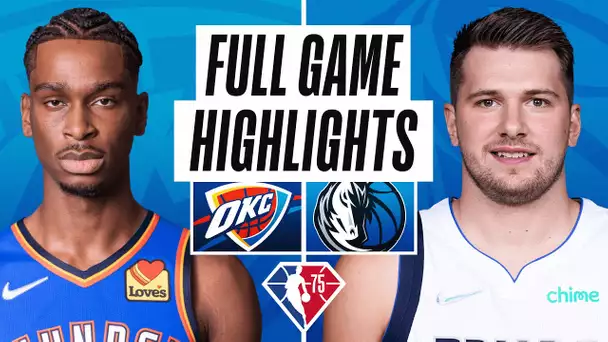 THUNDER at MAVERICKS | FULL GAME HIGHLIGHTS | January 17, 2022