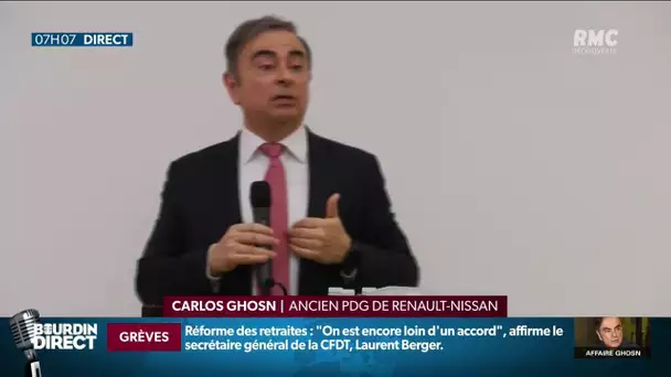 Carlos Ghosn: "Je suis un citoyen français comme les autres mais pas au-dessous des autres"