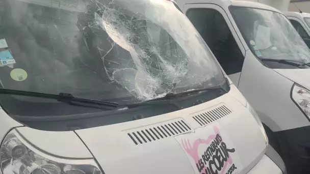 Camions des Restos du Cœur vandalisés : «S'il faut, on trouvera un soutien financier exceptionnel…