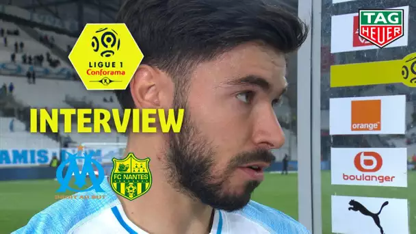 Interview de fin de match :Olympique de Marseille - FC Nantes ( 1-2 )  / 2018-19