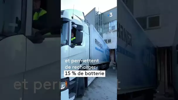 Cette route recharge les camions électriques pendant qu’ils roulent 🚛 ⚡️