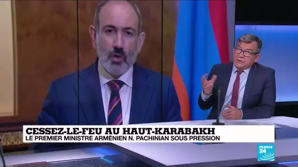 Cessez-le-feu au Haut-Karabakh : le Premier ministre arménien sous pression