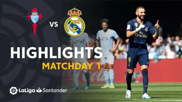 Highlights RC Celta vs Real Madrid (1-3)