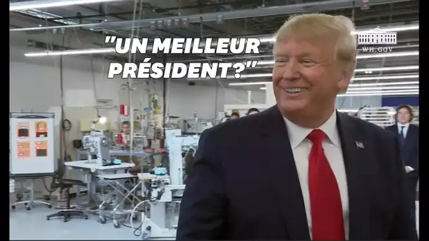 Trump croit savoir pourquoi les US ont un taux de chômage plus faible qu'en France