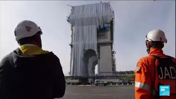 Arc de triomphe à Paris : le monument transformé en oeuvre d'art de Christo • FRANCE 24