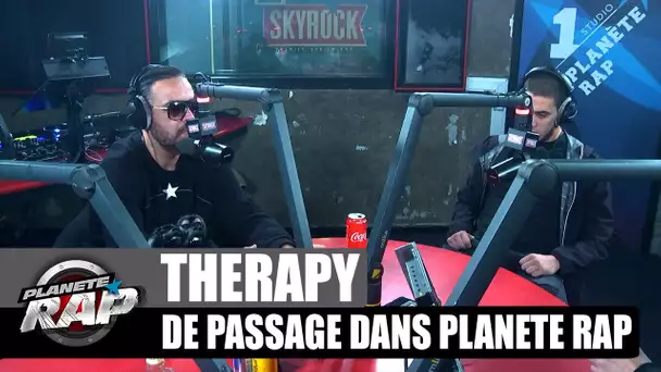 Therapy de passage dans #PlanèteRap !