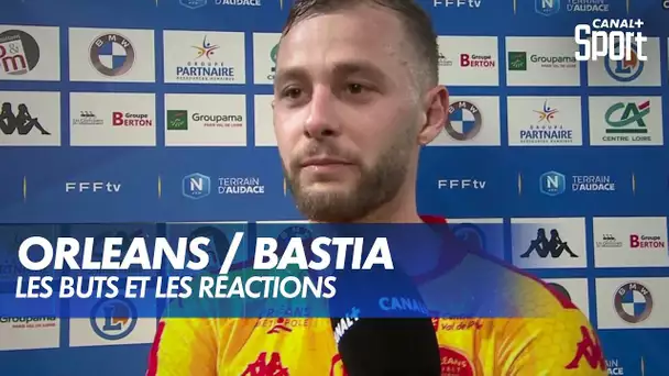 Les buts d'Orléans / Bastia - National