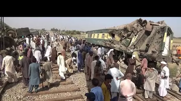 Le Pakistan en deuil après un tragique accident de train