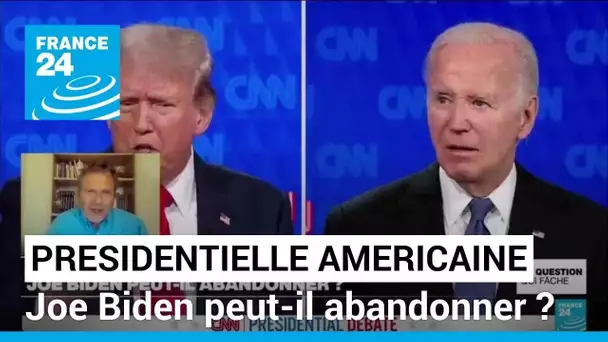 Présidentielle américaine : "Si cela continue ainsi, Biden ne va pas gagner et Trump sera de retour"