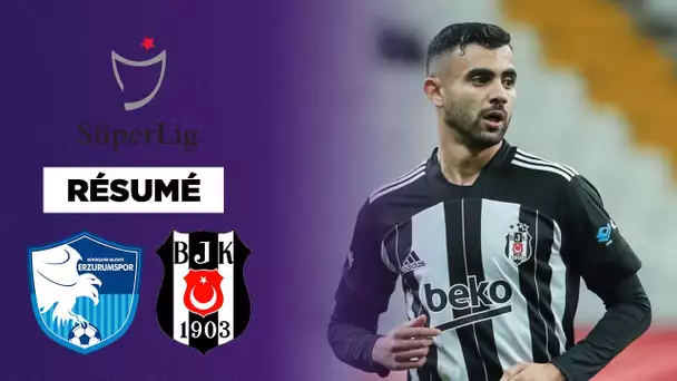 Résumé : Besiktas inflige une petite correction à Erzurumspor avec une merveille de Ghezzal !