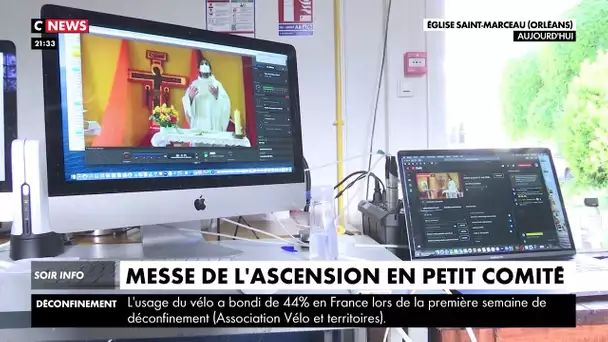 A Orléans, une messe virtuelle pour célébrer l'Ascension