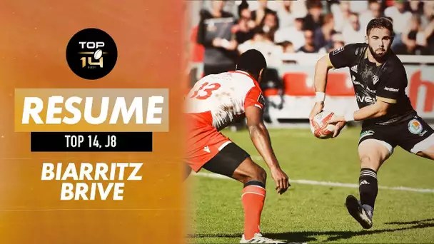 Le résumé de Biarritz / Brive - Top 14 (J8)