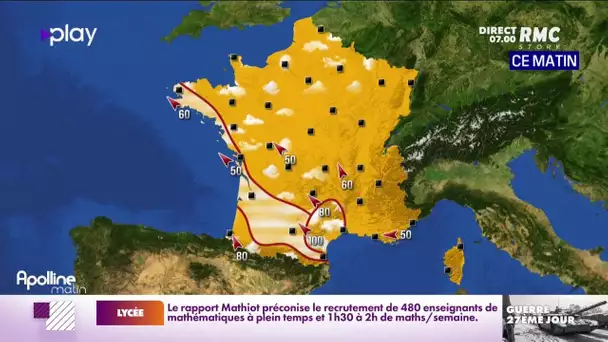 Votre météo du mardi 22 mars 2022