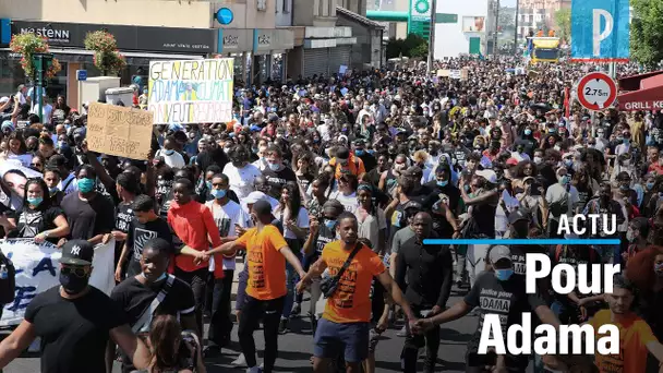 Beaumont-sur-Oise : des milliers de personnes se rassemblent pour Adama Traoré