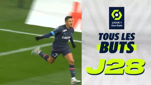 Tous les buts de la 28ème journée - Ligue 1 Uber Eats / 2022/2023