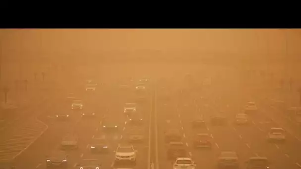 Tempête de sable et pollution : cocktail suffocant à Pékin