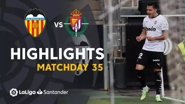 Highlights Valencia CF vs Real Valladolid (3-0)