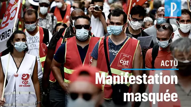 Paris  : plusieurs milliers de manifestants contre les suppressions d'emploi