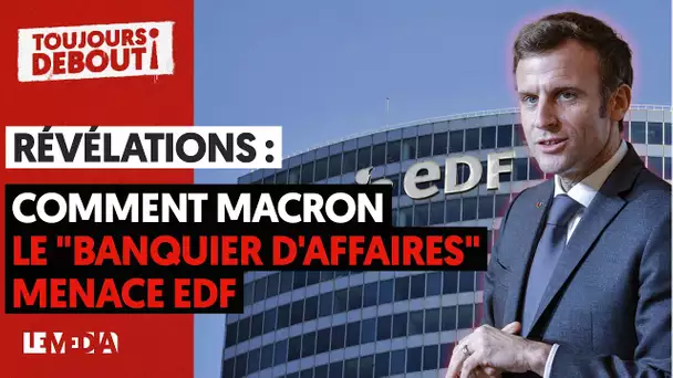 RÉVÉLATIONS : COMMENT MACRON LE "BANQUIER D'AFFAIRES" MENACE EDF (MARC ENDEWELD ET PHILIPPE BRUN)