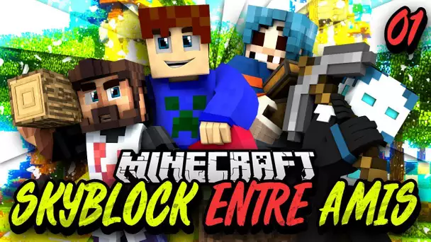 Skyblock entre amis #1 - Les cubistes de haute voltige