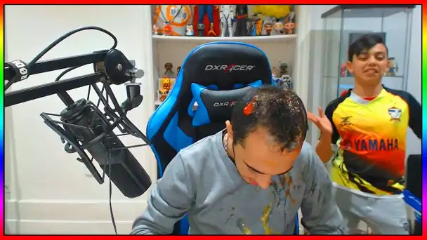 MOMO COMPLICE AVEC MES ABONNÉS ME TROLL EN LIVE IL ME REMPLI D’ŒUF ET DE KETCHUP