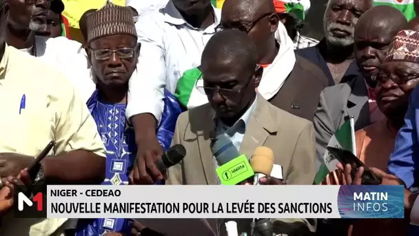 Niger : nouvelle manifestation pour la levée des sanctions