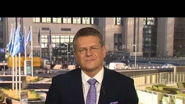 Maros Sefcovic : "C’est irresponsable de rouvrir des négociations déjà closes !"