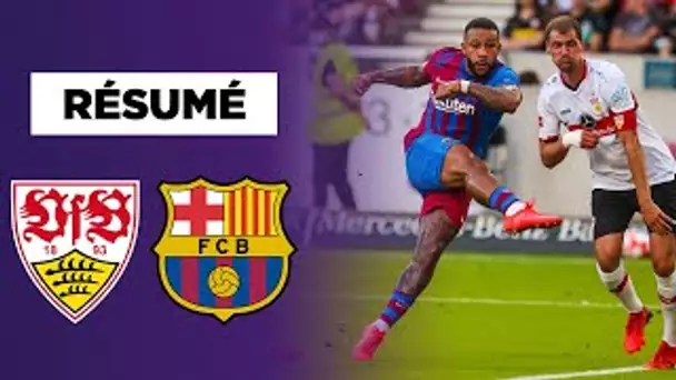 Résumé : Memphis et Griezmann en feu, le Barça écrase Stuttgart