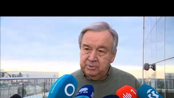 Ukraine : Antonio Guterres, secrétaire général de l’ONU, est arrivé à Kyiv